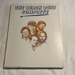 Rare Vintage The Beach Boys "Complete" Album Art Book - White Cover